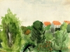 Blick über den Garten/View over the garden, 1947